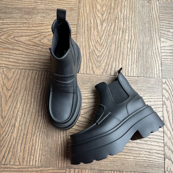 NEW Alexander Wang Carter Chelsea Rain Boot 7 37 - Picture 2 of 11